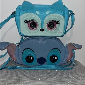 2x Purses pets Interactive 25-30 sounds